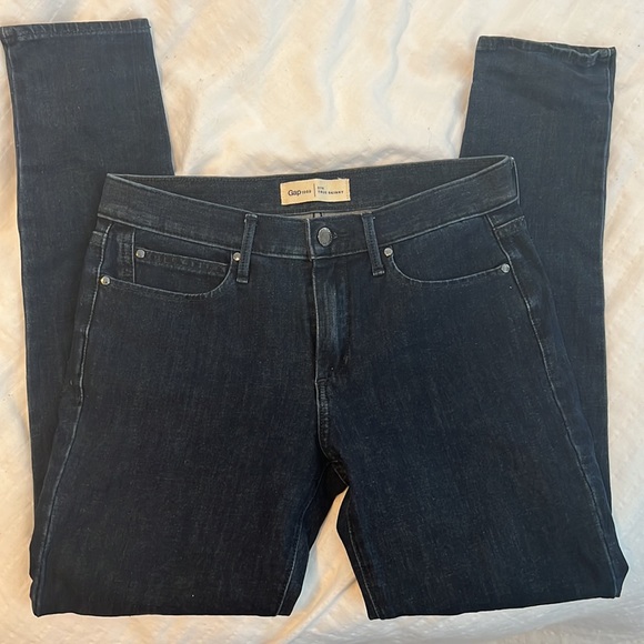 Sale 5/20 💕 EUC GAP 1969 True Skinny Stretch Jeans 27R - Picture 1 of 9
